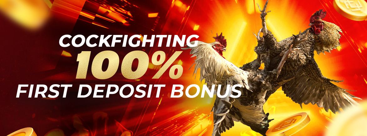 Sabong 100% First Deposit Bonus