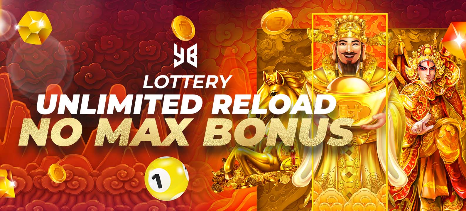 Lottery Games 8% Unlimited Reload Bonus