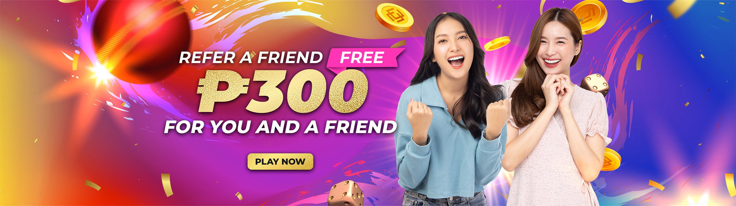 Refer A friend and get Free 300 PHP for you and A friend