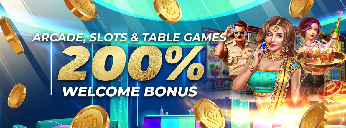 Arcade, Slots & Table Games 200% First Deposit Bonus 888 PHP