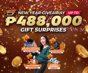 New Year Giveaway up to 488,000 PHP