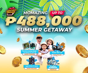 Momazing Summer Getaway up to 488,000 PHP